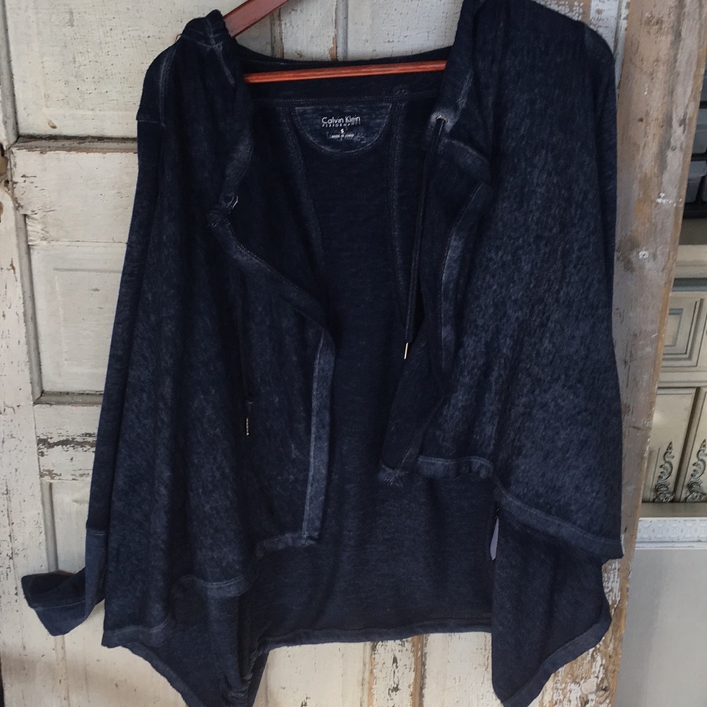 Thin Calvin Klein Performance Long Duster Hoodie - image 8